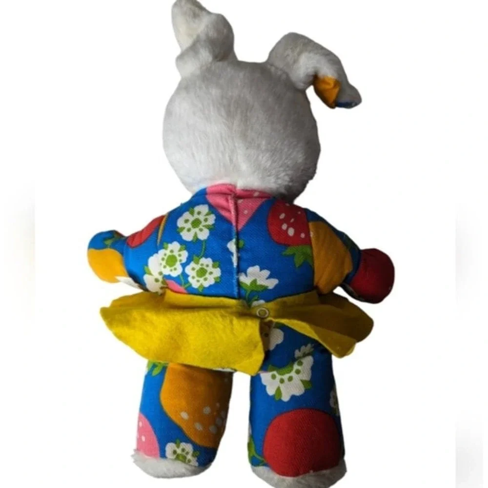 Vintage Bunny Rabbit Stuffed Animal Plush Gund Swedlin 1970s